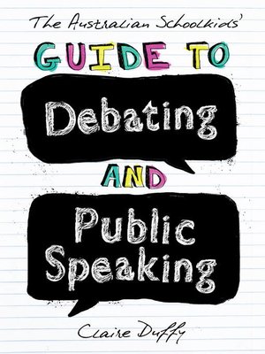 cover image of The Australian Schoolkids' Guide to Debating and Public Speaking
